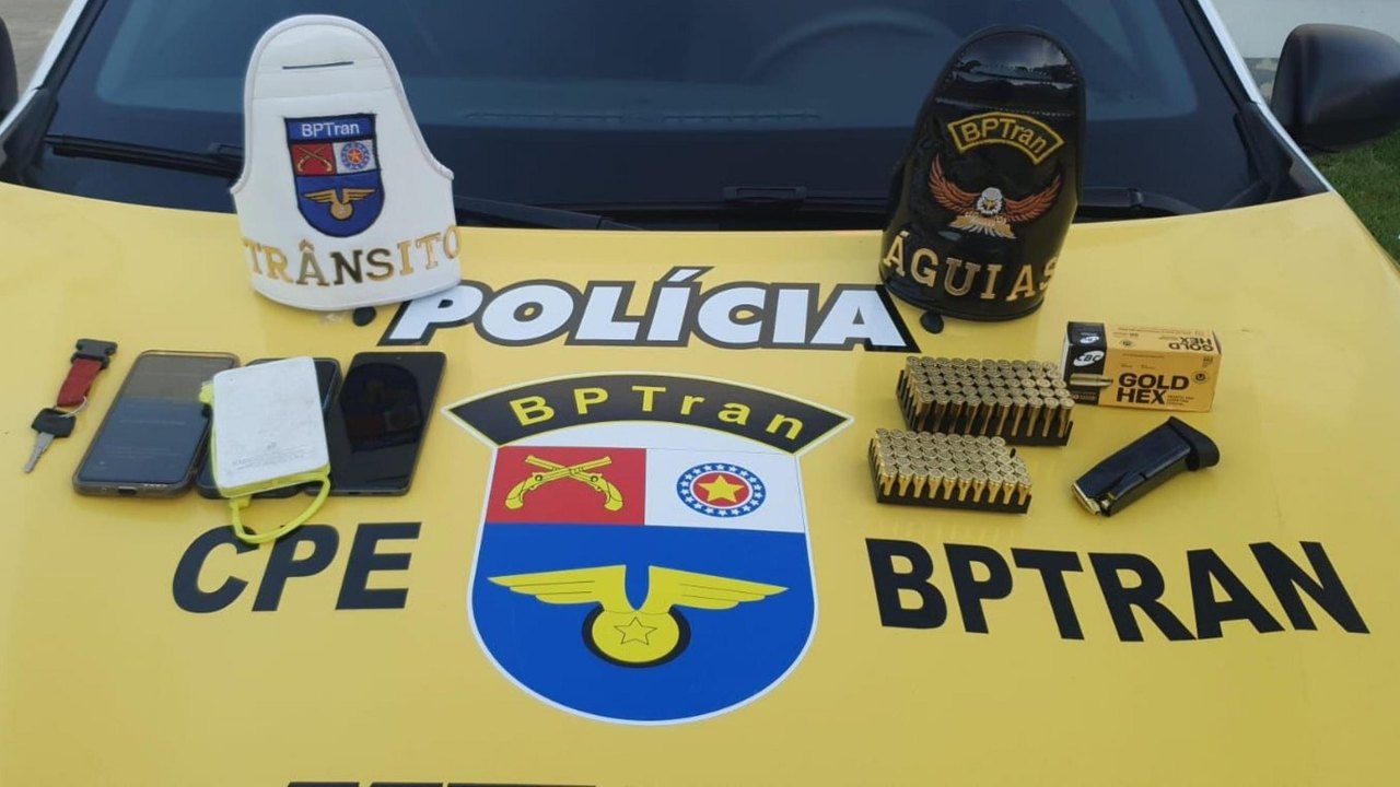 BPtran intercepta entrega ilegal de munições em Maceió