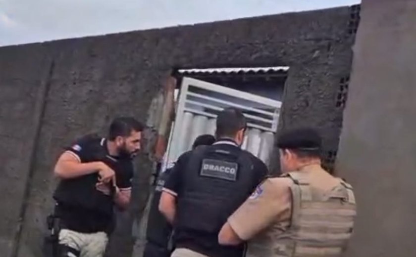 Megaoperação prendeu 12 suspeitos e desarticulou célula do Comando Vermelho em Alagoas