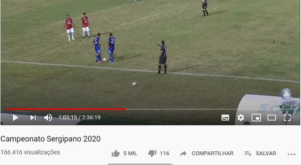 sergipe confiança youtube Transmissão histórica