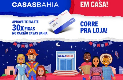 Casas Bahia patrocina São João com mais de 3 milhões de visitantes