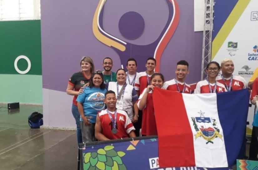 Alagoas conquista 13 medalhas nas paralimpíadas escolares 2018