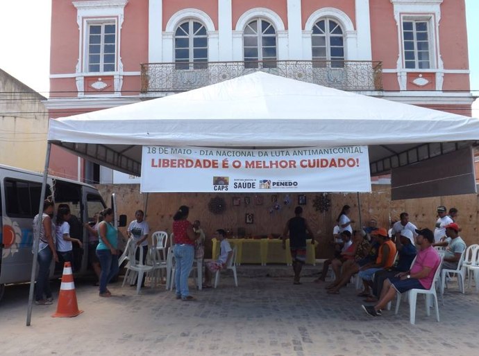 Pacientes do CAPS Penedo comemoram Luta Antimanicomial