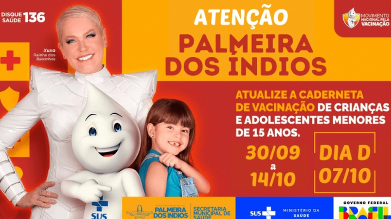 Palmeira dos Índios inicia Campanha de Multivacinação neste sábado