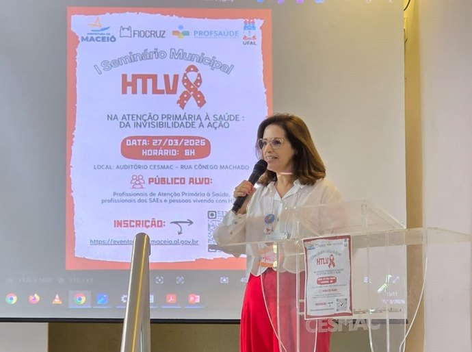 Assistente social do HUPAA promove primeiro seminário municipal sobre vírus HTLV