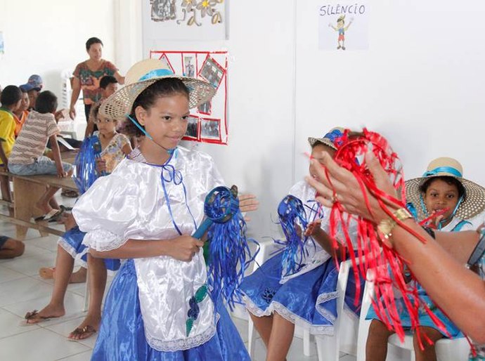 Marechal cria grupo de pastoril com crianças no conjunto Gislene Matheus