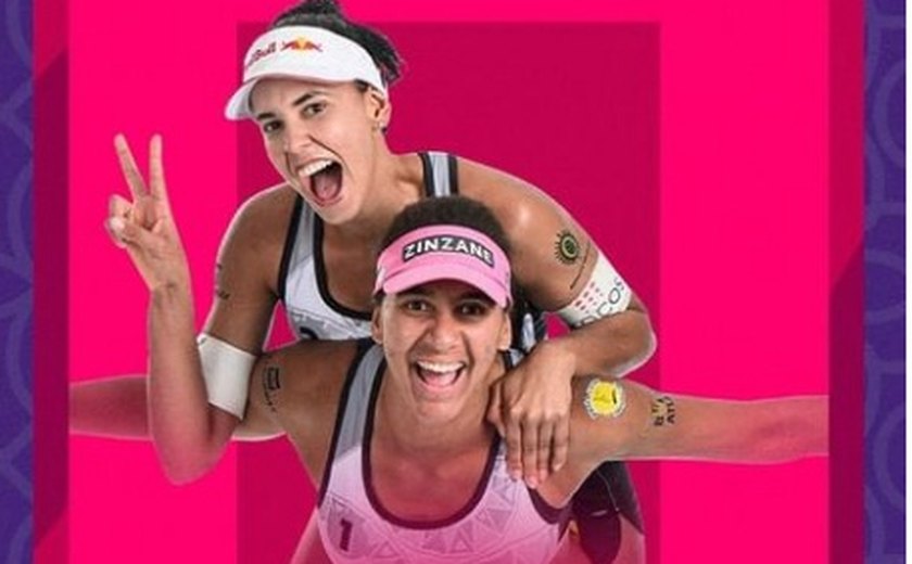 Ana Patrícia e Duda perdem na final e ficam com o vice no Mundial de vôlei de praia