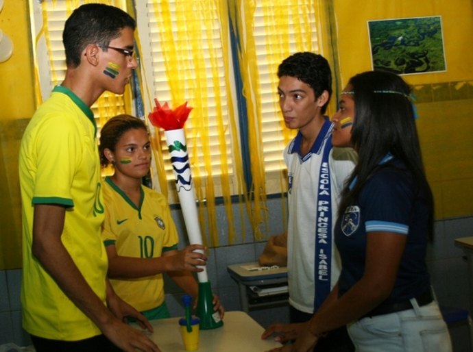 Estudantes do Cepa apresentam estudos sobre países olímpicos