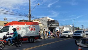 Motociclista fica ferido após colisão na Região Central de Aracaju / Foto: Foto: Carolina de Morais/TV Atalaia