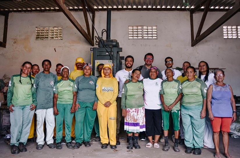 Arapiraca avança na implantação da coleta seletiva com apoio do Programa Mãos Pro Futuro