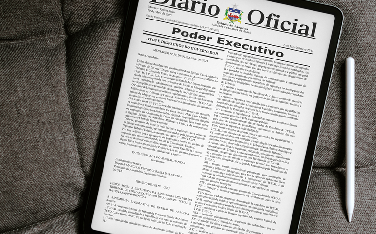 Imprensa Oficial de Alagoas comemora 113 anos da publicação do primeiro Diário Oficial com desconto nos balanços financeiros