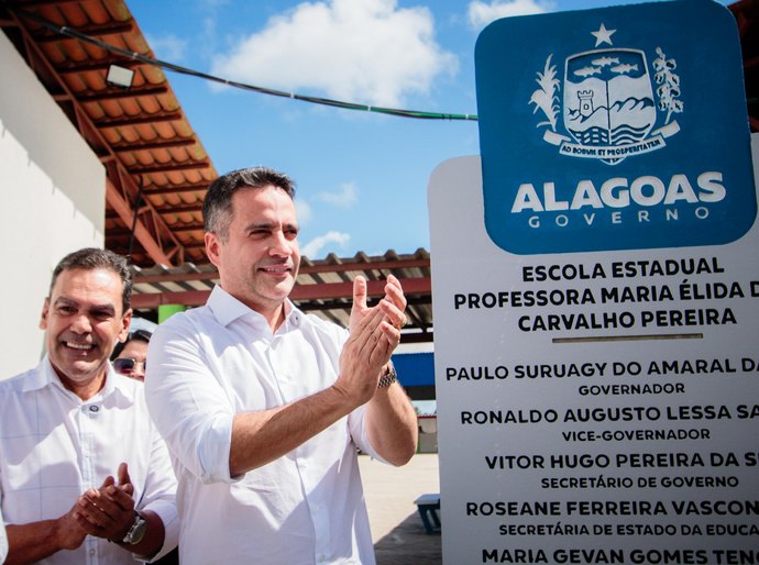 Governo de Alagoas entrega mais uma Escola do Coração, em São Sebastião