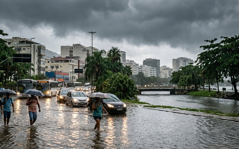 Verão se despede com chuva intensa e risco de temporais no Rio; veja como será o outono