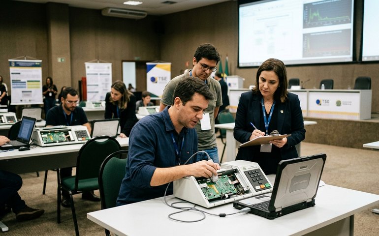 TSE realiza teste de confirmação do teste público  da urna de 13 a 15 de maio