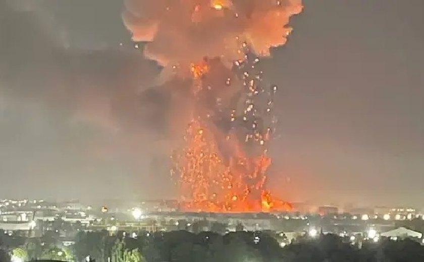 Forte explosão perto do aeroporto da capital do Uzbequistão provoca incêndios e deixa feridos; vídeos