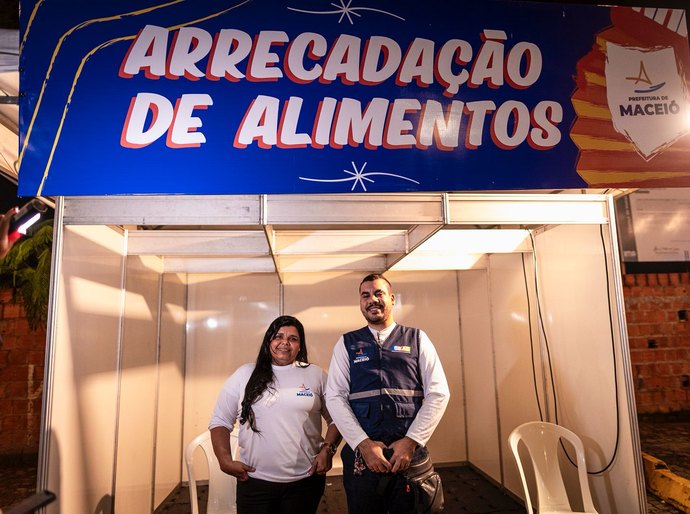 Alimentos arrecadados pelo Sesc no São João de Maceió vão contemplar 25 instituições sociais alagoanas