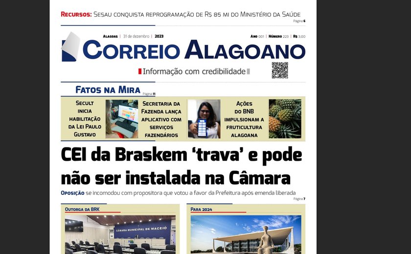 CEI da Braskem ‘trava’ e pode não ser instalada na Câmara