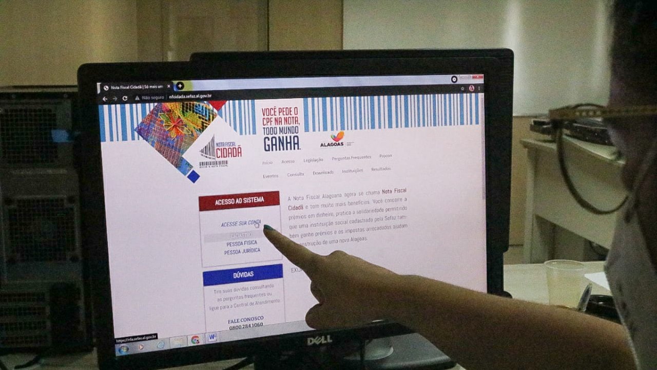 Sefaz Alagoas relembra os consumidores de resgatarem os créditos da Nota Fiscal Cidadã