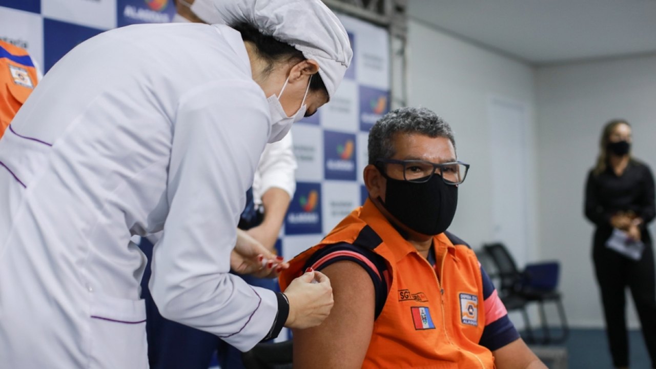 Alagoas já aplicou 1.061.412 doses das vacinas contra a Covid-19