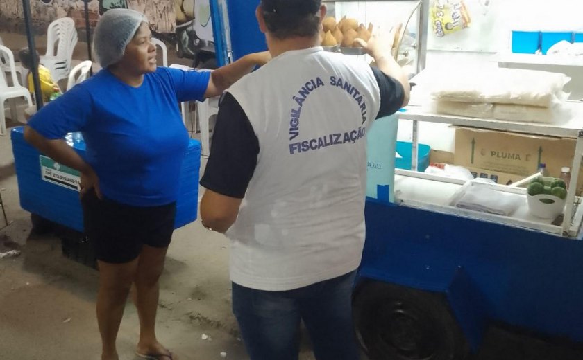 Vigilância Sanitária segue com fiscalizações nas prévias de carnaval