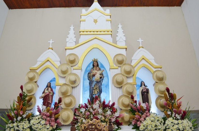Comunidade de Cajueiro festeja a padroeira Nossa Senhora do Livramento