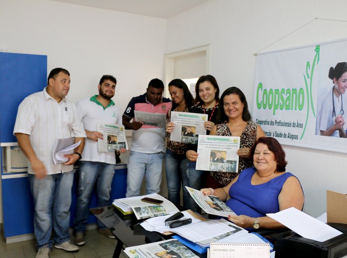 Nova diretoria do Sintracoop/AL inicia trabalho com visitas a cooperativas