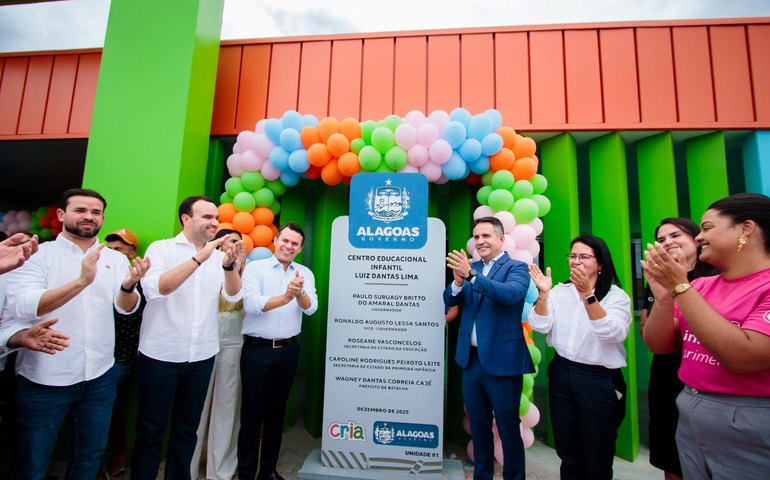 Governador Paulo Dantas inaugura em Batalha a 81ª creche Cria