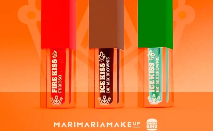 BK e a Mari Maria MakeUp lançaram promoção que dará gloss de brinde