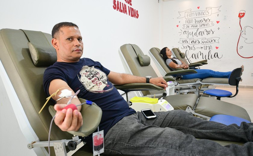 Hemoal promove coleta externa de sangue no Corpo de Bombeiros de Arapiraca nesta quinta-feira (18)