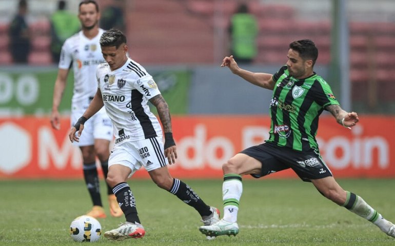 América-MG perde pênalti e empata o clássico com o Atlético-MG no Independência