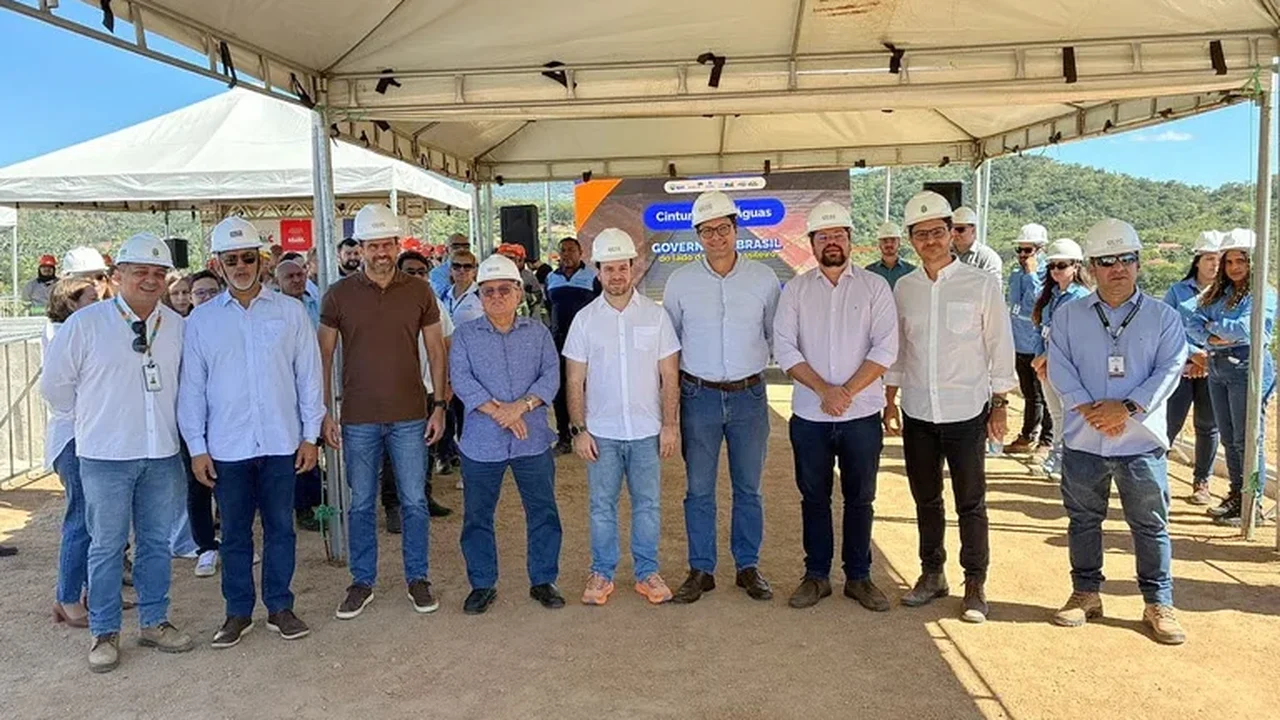 Obras do Cinturão das Águas alcançam novo marco com entrega de trecho em Barbalha (CE)