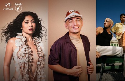 Spoiler do Rock in Rio! Em prévia do palco sunset, Natura junta João Gomes, Zaynara e Os Garotin em show gratuito na Casa Natura Musical