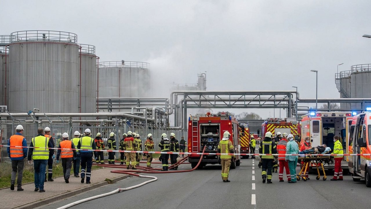 Vazamento de amônia em fábrica mobiliza bombeiros e deixa feridos na Região Metropolitana de Maceió