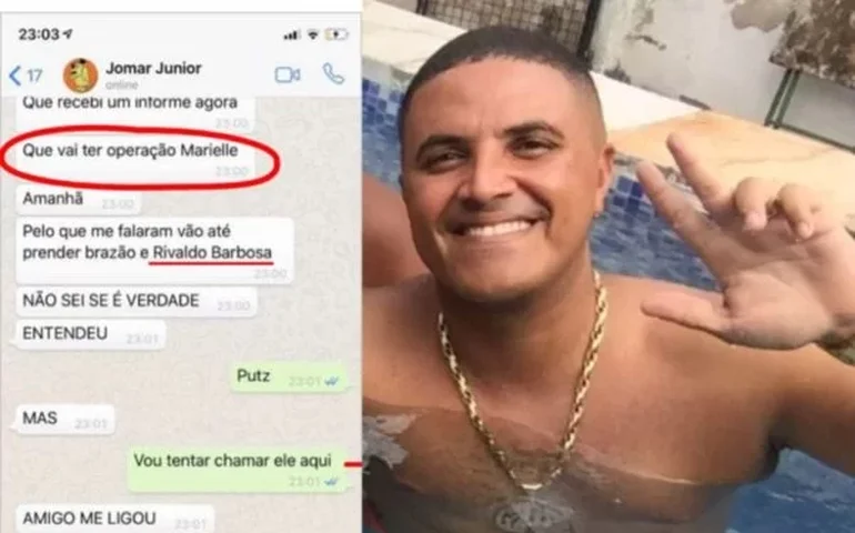 Caso Marielle: print entregou sargento que vazava informações para Ronnie Lessa