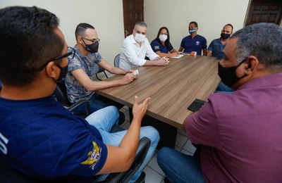 Alfredo Gaspar visita Associação de Cabos e Soldados de Alagoas