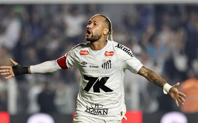 Neymar decide e Santos derrota Flamengo na Vila Belmiro
