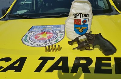 BPTran apreende arma de fogo após acompanhamento pelo sistema de videomonitoramento