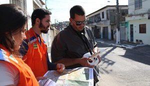 Mapeamento Defesa Civil / Foto: Débora Sales 