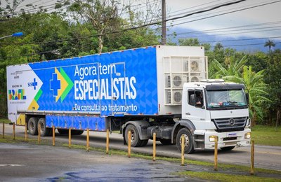 Agora Tem Especialistas: Ministério da Saúde lança em Maragogi (AL) carreta de saúde da mulher para diagnóstico precoce de câncer de mama e do colo do útero