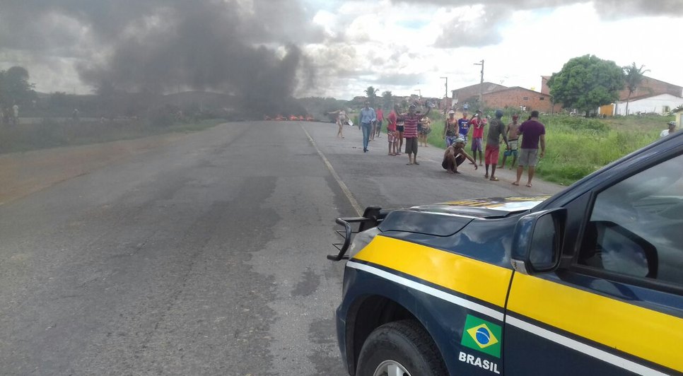 PRF manifestação Maruim 