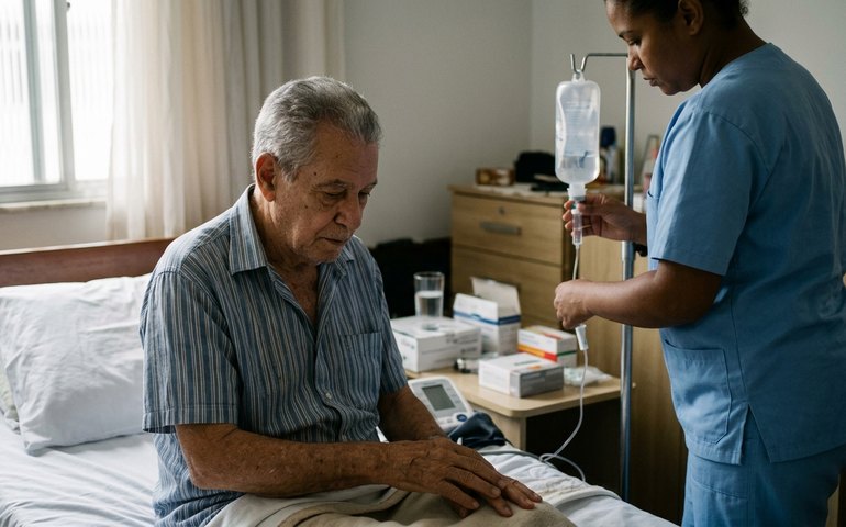 Justiça condena plano de saúde a indenizar idoso por falhas em home care