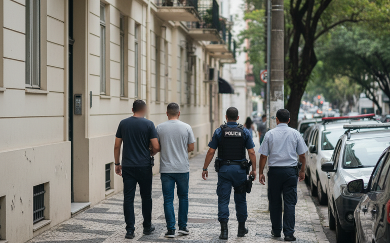 Dois homens são detidos suspeitos de esfaquearem motorista de aplicativo em Botafogo
