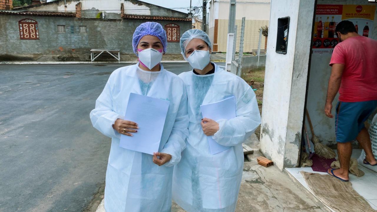 Secretaria de Saúde de São Brás orienta comerciantes sobre medidas contra a Covid-19