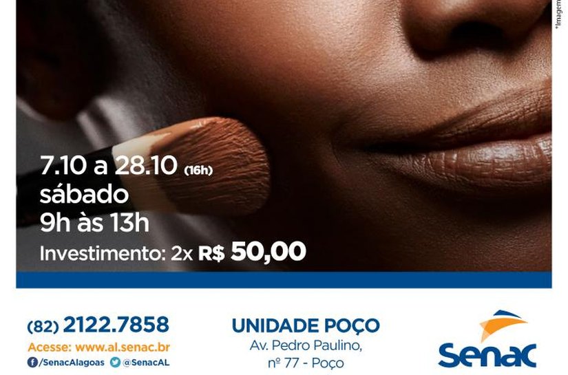 Instrutora do Senac reúne dicas sobre o que usar e o que evitar na maquiagem para pele negra