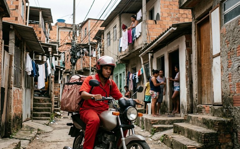 Inclusão nas entregas: serviço de delivery chega às comunidades