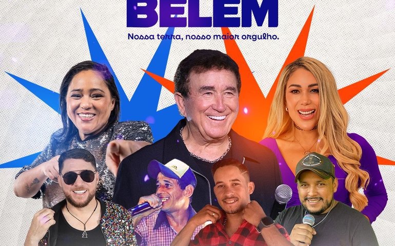 Com shows artísticos e uma vasta programação, prefeitura de Belém celebra 63 anos de emancipação política