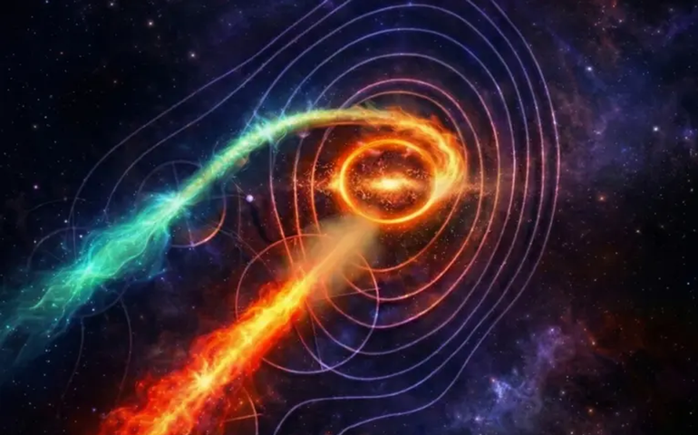 Astrônomos identificam possível fusão iminente de buracos negros em galáxia próxima