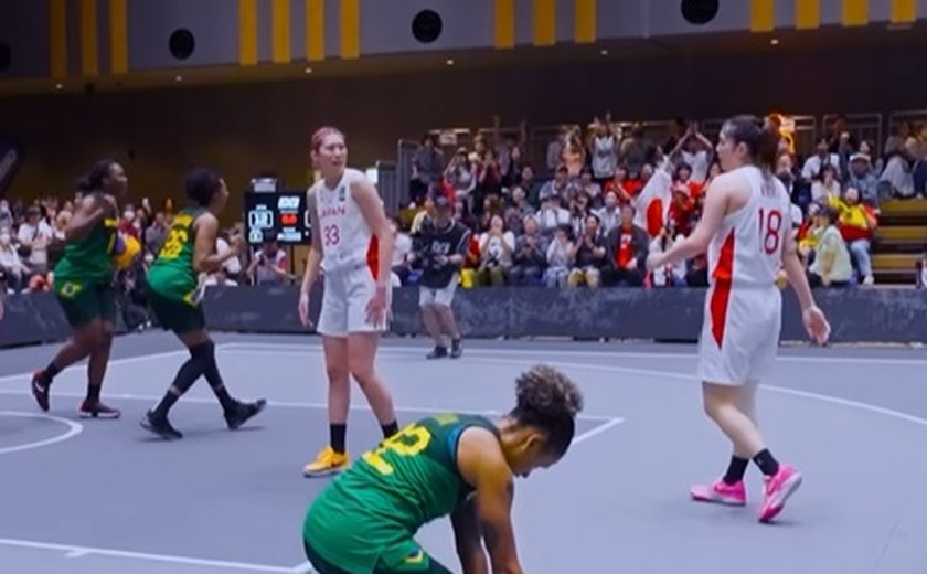 Seleção brasileira feminina vence Japão e está na semifinal do Pré-Olímpico de basquete 3x3
