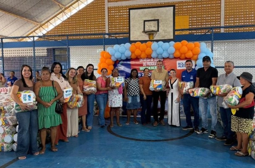 Famílias beneficiárias do Programa Bolsa Alegre recebem as cestas referente ao mês de fevereiro