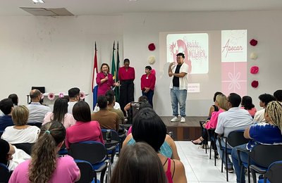 Outubro Rosa: Secdef promove palestra sobre prevenção ao câncer