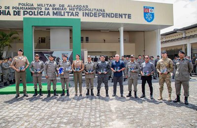 5ª Companhia da Polícia Militar celebra segundo aniversário com cerimônia e homenagens